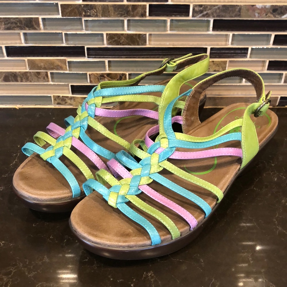 Colorful Strappy Sandals